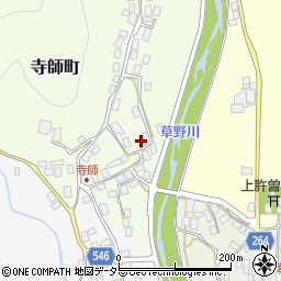 滋賀県長浜市寺師町105周辺の地図