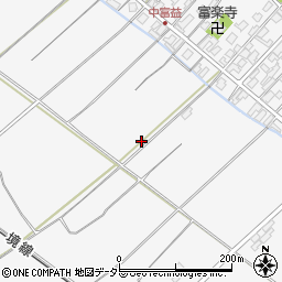 鳥取県米子市富益町周辺の地図