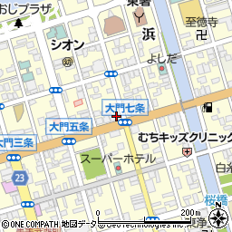 ピザ・リトルパーティー東舞鶴店周辺の地図