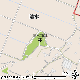 千葉県茂原市清水2237周辺の地図