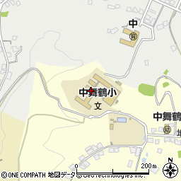 舞鶴市立中舞鶴小学校周辺の地図