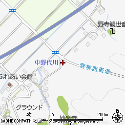 福井県小浜市野代27-11周辺の地図