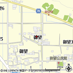 岐阜県岐阜市御望771周辺の地図