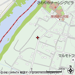岐阜県美濃加茂市下米田町東栃井41周辺の地図