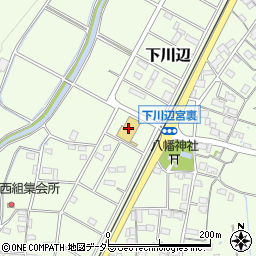 コメリハード＆グリーン川辺店周辺の地図