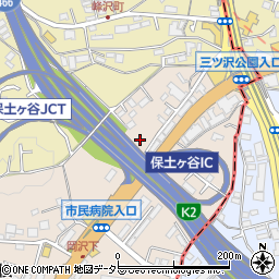 神奈川県横浜市保土ケ谷区岡沢町357周辺の地図