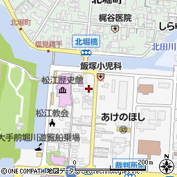 島根県松江市殿町237周辺の地図