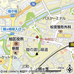 株式会社住宅プロデュース鶴ヶ峰店周辺の地図