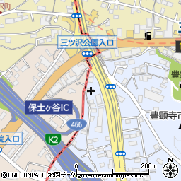 神奈川県横浜市神奈川区三ツ沢西町7-23周辺の地図