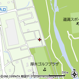 神奈川県厚木市三田1986周辺の地図