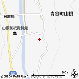 鳥取県鳥取市青谷町山根407周辺の地図