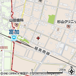 岐阜県加茂郡富加町羽生1512-10周辺の地図
