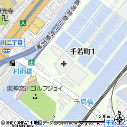 神奈川水再生センター周辺の地図