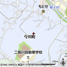 神奈川県横浜市旭区今川町周辺の地図