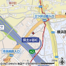 神奈川県横浜市保土ケ谷区岡沢町98周辺の地図
