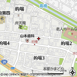 鳥取県鳥取市的場3丁目6周辺の地図