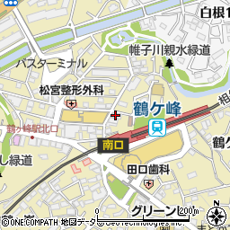 鶴ヶ峰駅前耳鼻咽喉科周辺の地図