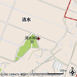 千葉県茂原市清水2490周辺の地図