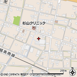岐阜県加茂郡富加町羽生1547-2周辺の地図
