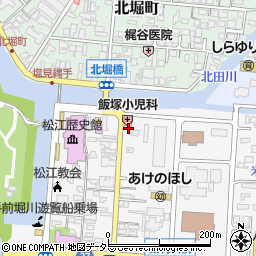 島根県松江市殿町295周辺の地図