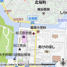 島根県松江市殿町246周辺の地図