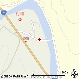 兵庫県美方郡香美町村岡区鹿田31周辺の地図