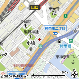 京浜興産株式会社　本社周辺の地図