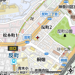 フェリオコート横浜反町周辺の地図