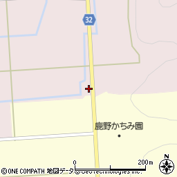 鳥取県鳥取市鹿野町寺内99周辺の地図
