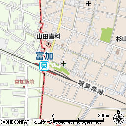 岐阜県加茂郡富加町羽生1500-6周辺の地図