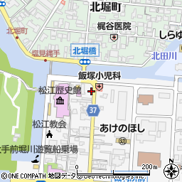 島根県松江市殿町239周辺の地図
