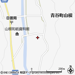 鳥取県鳥取市青谷町山根435周辺の地図