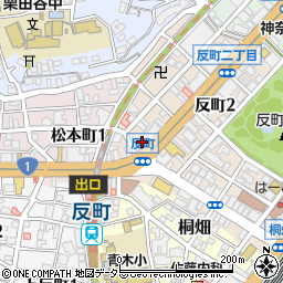 朝日生命保険相互会社　横浜統括支社反町営業所周辺の地図