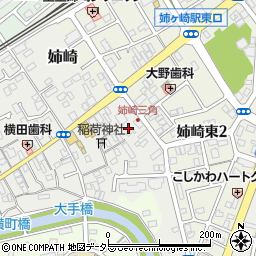 千葉県市原市姉崎393周辺の地図