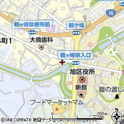 鶴ヶ峰井上ビル周辺の地図