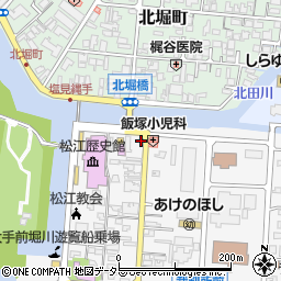 島根県松江市殿町243周辺の地図