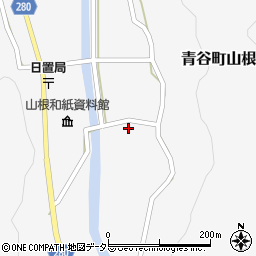 鳥取県鳥取市青谷町山根434周辺の地図