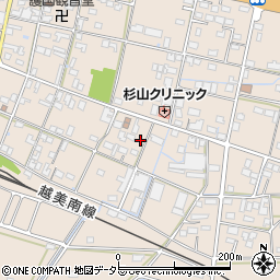 岐阜県加茂郡富加町羽生1519-1周辺の地図