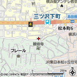 神奈川県横浜市神奈川区三ツ沢下町4-27周辺の地図