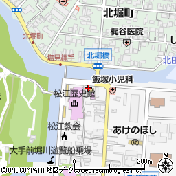 秋鹿紙函店周辺の地図
