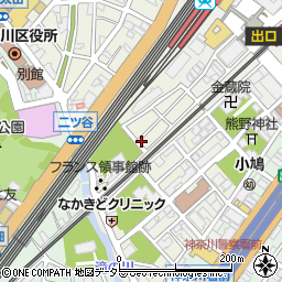 ナビパーク神奈川本町第３駐車場周辺の地図