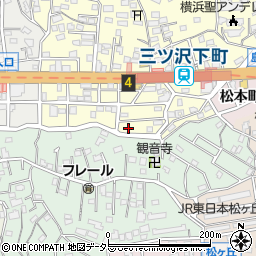 神奈川県横浜市神奈川区三ツ沢下町4-6周辺の地図