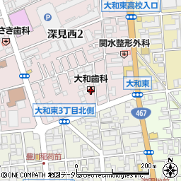 大和綾瀬　歯科医師会（一般社団法人）周辺の地図