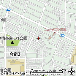 神奈川県横浜市旭区今宿周辺の地図