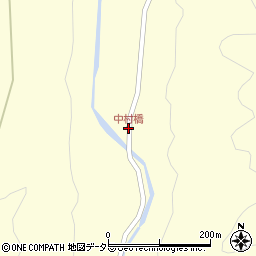 中村橋周辺の地図