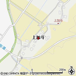 福井県小浜市上加斗周辺の地図