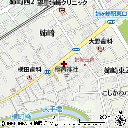 宍倉豆腐店周辺の地図