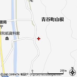 鳥取県鳥取市青谷町山根496周辺の地図