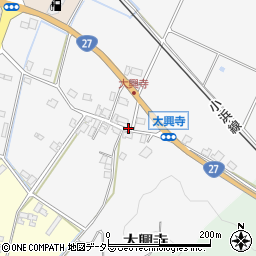 福井県小浜市太興寺周辺の地図