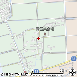 岐阜県揖斐川町（揖斐郡）岡周辺の地図